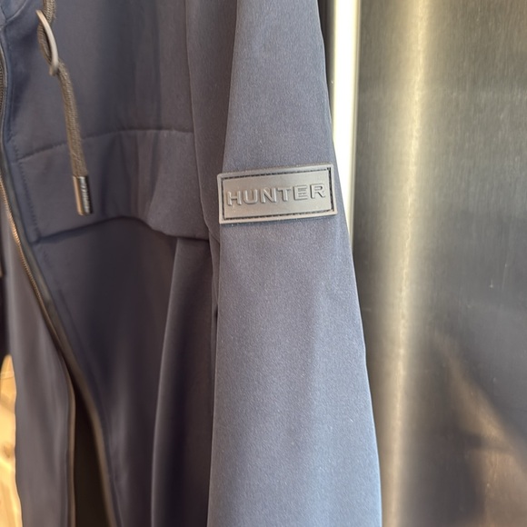 Hunter Women's Navy Long Coat - Picture 5 of 8